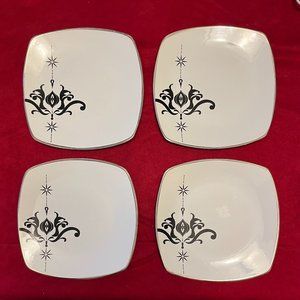4 - “Artic Solstice” By Holiday 08 Plates 8 ¼” x 8 ¼”